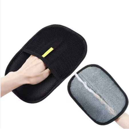 Gants anti-poils électrostatiques réversibles – Lavables & ultra-efficaces pour chats