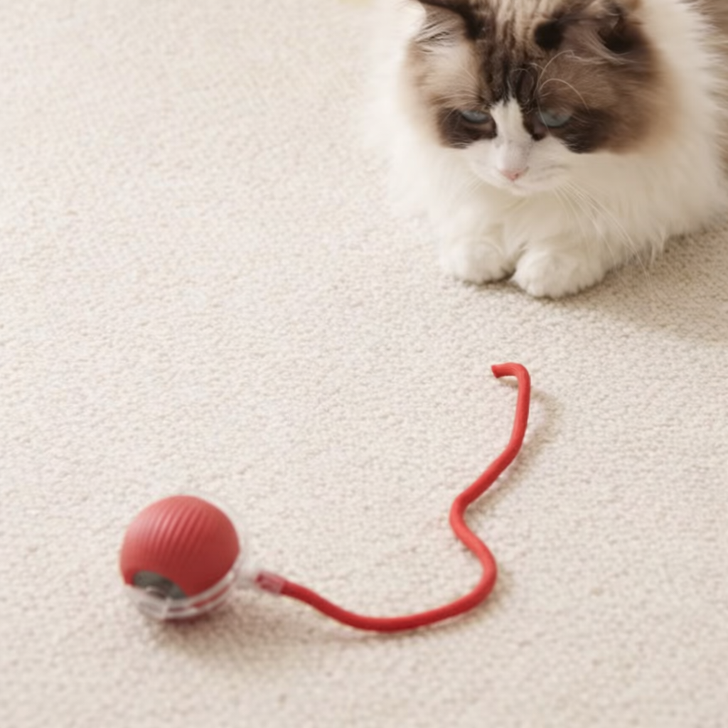 SmartHunt – Le jouet intelligent qui se met en marche quand votre chat veut jouer