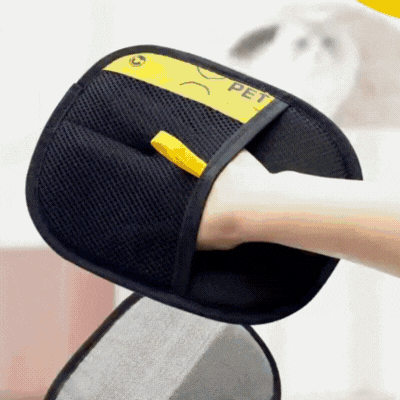 Gants anti-poils électrostatiques réversibles – Lavables & ultra-efficaces pour chats